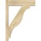 Ekena Millwork Funston Block Rough Sawn Outlooker, Douglas Fir, 6"W x 22"D x 30"H OUT06X22X30FST05RDF - alternate 2